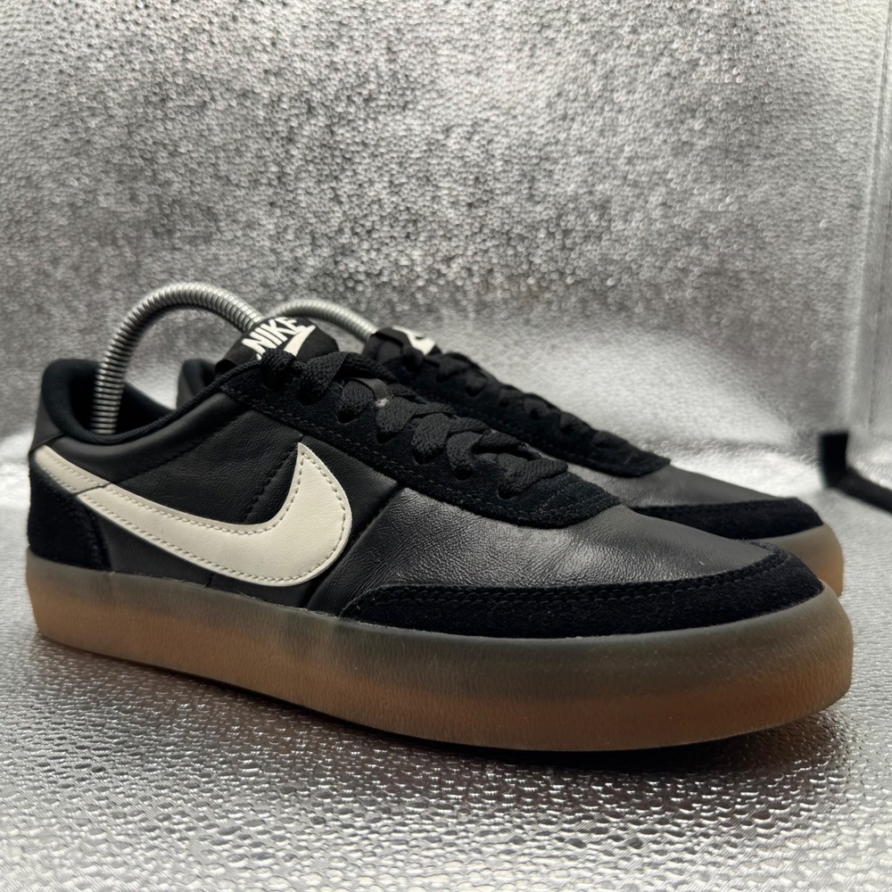 Size 7.5 Nike Killshot 2 Sneakers Mens Black Excellent Leather Gum FZ5630-001